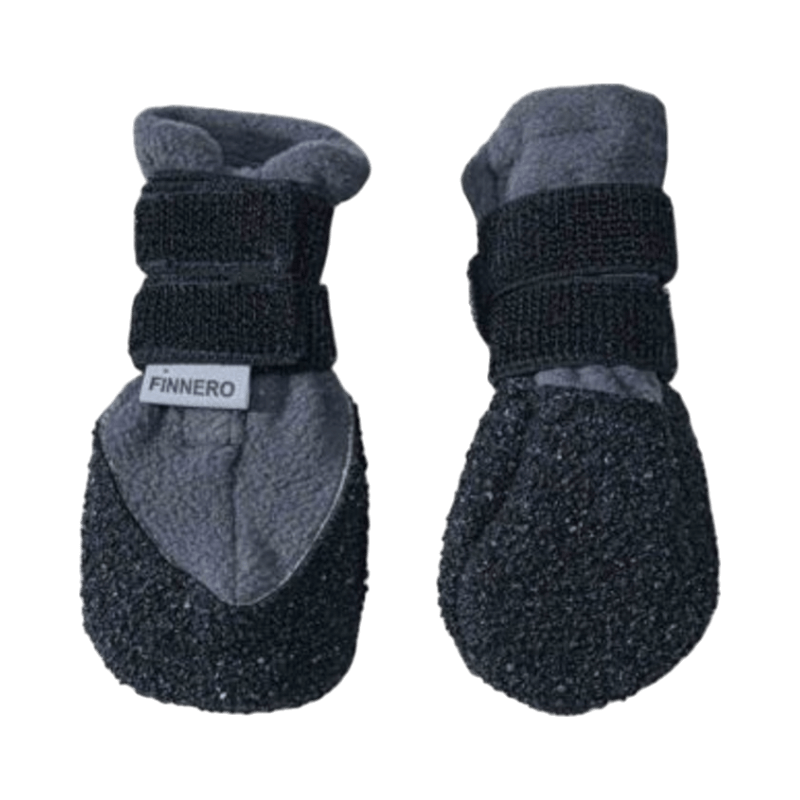 Halla Lux Booties – vadderade och vattentåliga hundstrumpor i 2-pack med halkfri sula.