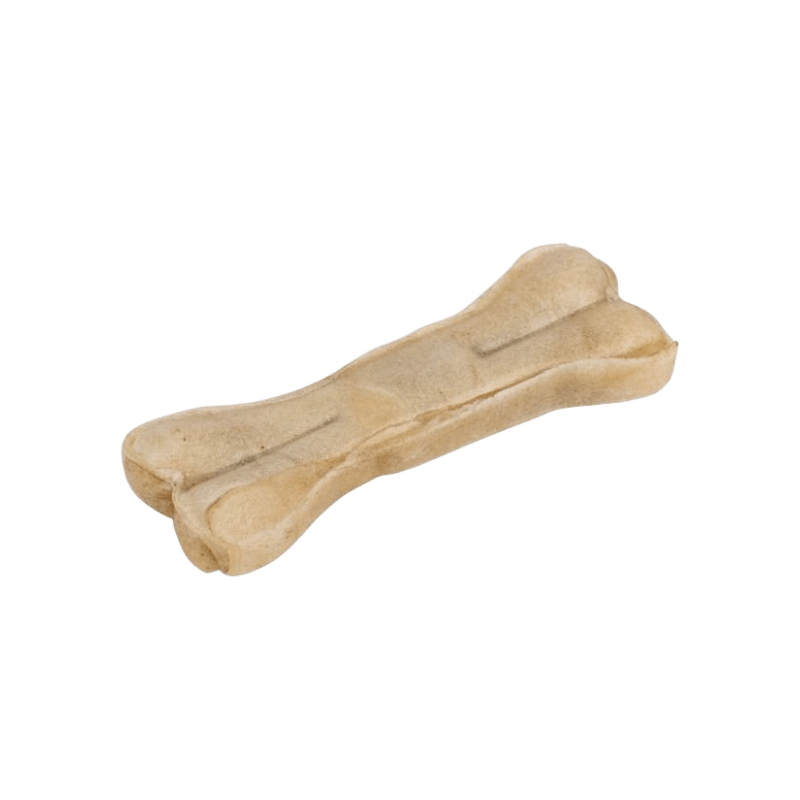 Pressat tuggben från POCCA ger lång tuggtid och stärker hundens tänder naturligt.